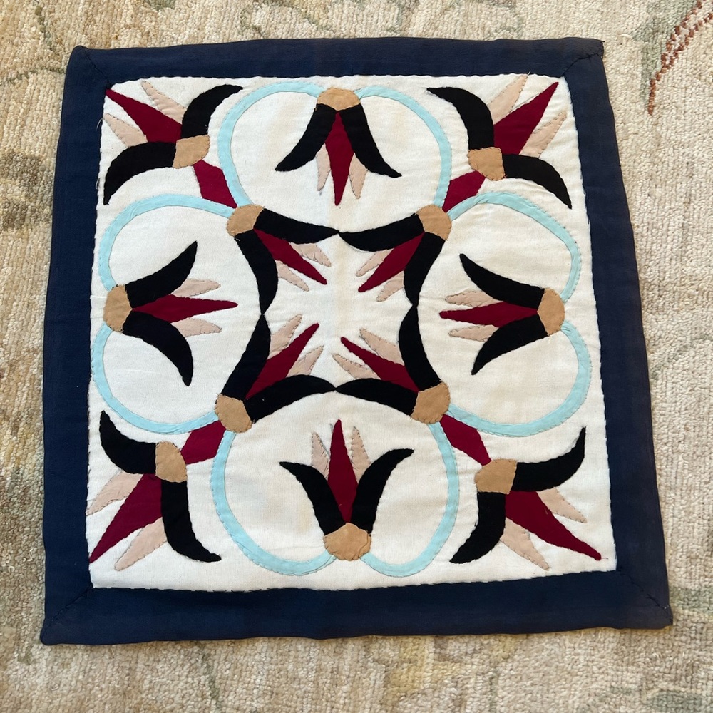 Set of 6 Egyptian decorative pillow cases.